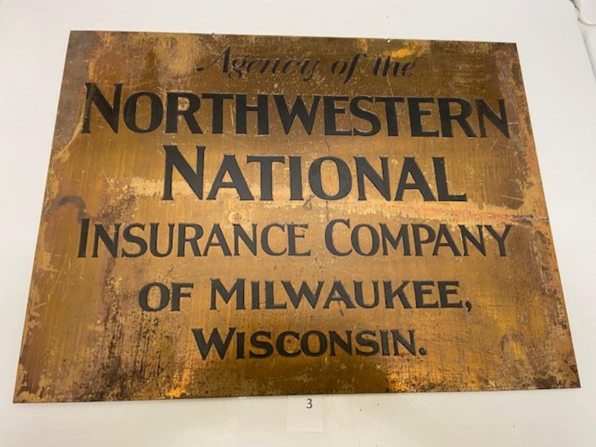 Northwestern National Sign