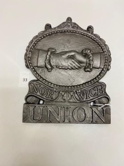 Monarch Insurance plaque