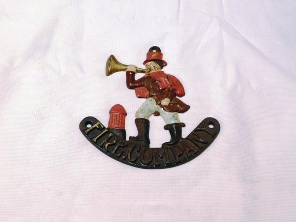 Plaque, Fire Company