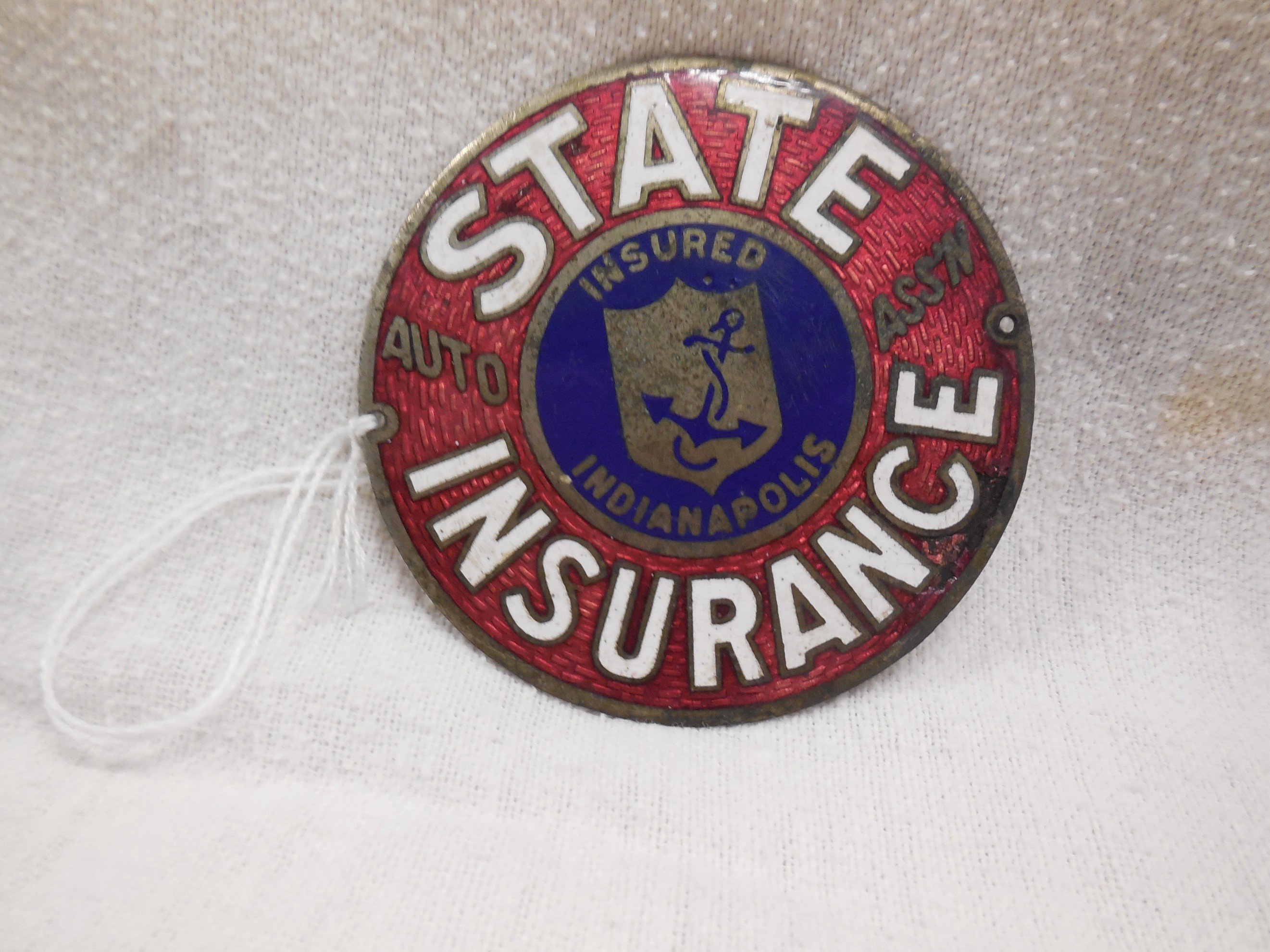State Insurance auto tag
