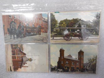 Four old fire pictures