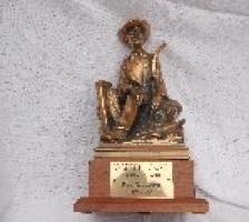 Westerfield award - brass statue