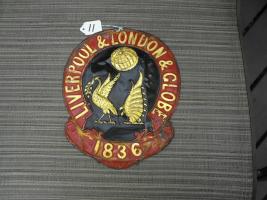 Liverpool & London & Globe 1836. Copper. Repaint