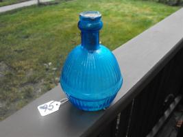 Light Blue Glass Grenade. Star. Very good condit