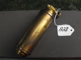 Brass Presto Carbon tet extinguisher. 5 3/8"x1 1