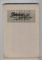 Book. Firemens Insurance Co. of Washington & Georg