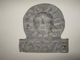 Sun Insurance Office, Lead Mark in Good Condition,