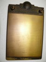 Bronze Calendar Pad Holder - Liverpool & London &
