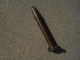 Brass Nozzle. Old. 13 1/4" long. Heavy.