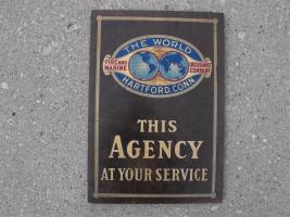 This Agency at your Service. The World, Hartford,