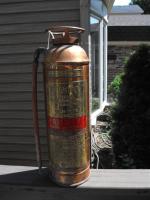Fire Extinguisher. Copper. Kontrol - Stempel Fir