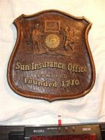 Agent Plaque for the Sun Insurance Office. Shield