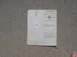 Lloyds of London Fire Policy. Expiration date was