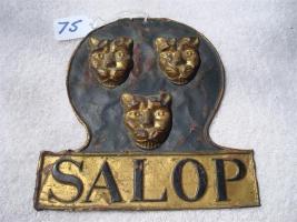 Salop Fire Office. Shrewsbury, England. Copper.