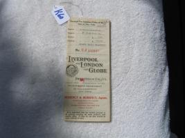Liverpool and London and Globe Insurance Company.