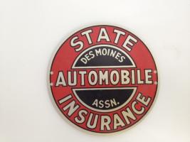 Auto Tag. State Automobile Insurance. Des Moines
