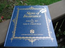 Signs of Insurance. by Edward Tufts and Lynne Leo