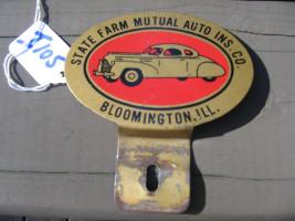 State Farm Mutual Auto Ins. Co. Auto Badge Tag.