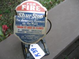 Shur-Stop - Automatic Fireman on the Wall. Holder