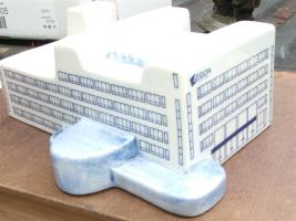 Aegon Miniature Home Office Building. Made by Del