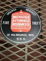 Milwaukee Auto Tag Badge. Milwaukee, Wisconsin.
