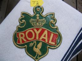 Royal Insurance Company. Reproduction Fire Mark o