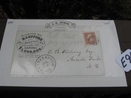 Hartford Fire Insurance Co. Envelope. Dated July