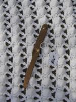 Letter Opener. Brass. 6 inch ruler also. Frank