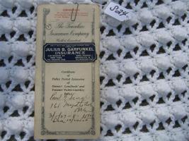 Travelers Insurance Company. Insurance Certificate