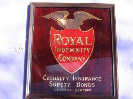 Royal Indemnity Company, New York, New York. 1910