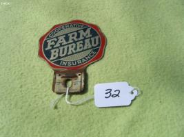 Farm Bureau Insurance Auto Badge.
