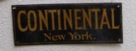 Continental Insurance Company. New York, New York