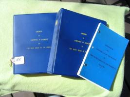 Addendums to Footprints of Insurance. Volumes One