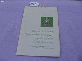 Booklet. How an 18th Century Insurance Idea Saves