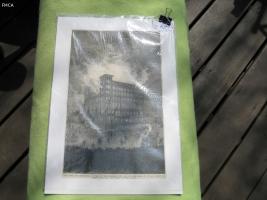 Matted but not Framed Picture of New York - the De