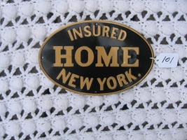 Home Insurance Company, New York, New York. Alumi