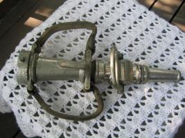 American La France Two Man Nozzle. Etched on Nozz