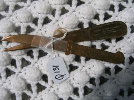 2 Letter Openers. One has Ruler too on front and