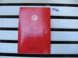 Pamphlet. Glossary of Property and Casualty Insur