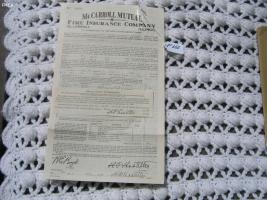 Mt. Carroll Mutual Fire Insurance Company. Policy