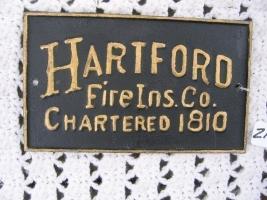 Hartford Fire Ins. Co. Chartered 1810. Reproduct