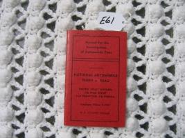 Manual for the Investigation of Automobile Fires.