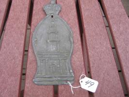 Royal Exchange Assurance. London. Lead. 8 1/2x4