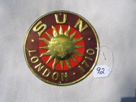 Sun Insurance Office. London, England. Tin. 7 i