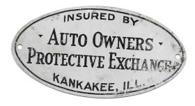 Auto Owners Protective Exchange. Kankakee, Illino