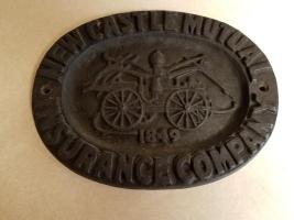 New Castle Mutual Insurance Company. Heavy Cast Ir