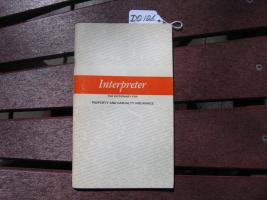 Interpreter. The Dictionary for Property and Casu