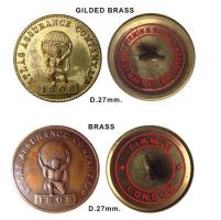 Atlas Assurance Company, 1808. Two Uniform Button