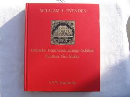Book. German Fire Marks by William Evenden. Copy