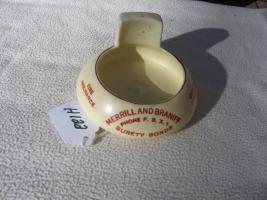 Merrill and Braniff Ash Tray? Container? Unusual.